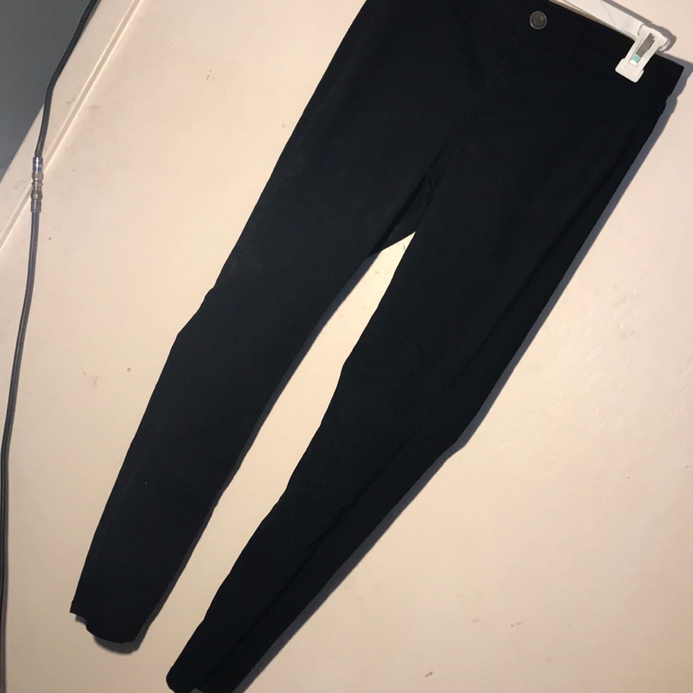 Black SO high rise jeggins